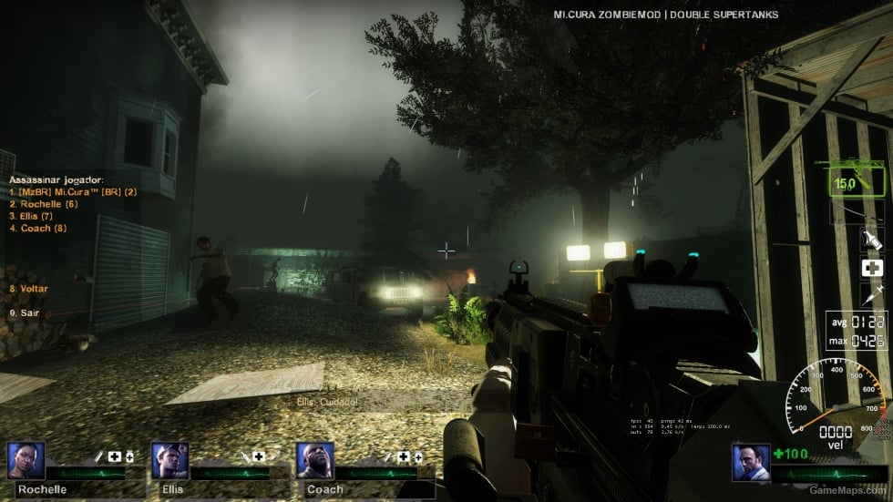 L4D2 - Removes Noise of Storm and Heavy Rain