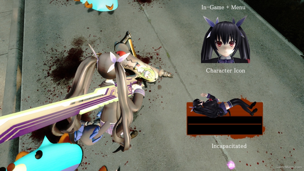 Noire: LASOU Uniform (Neptunia V: Re;Birth 3)
