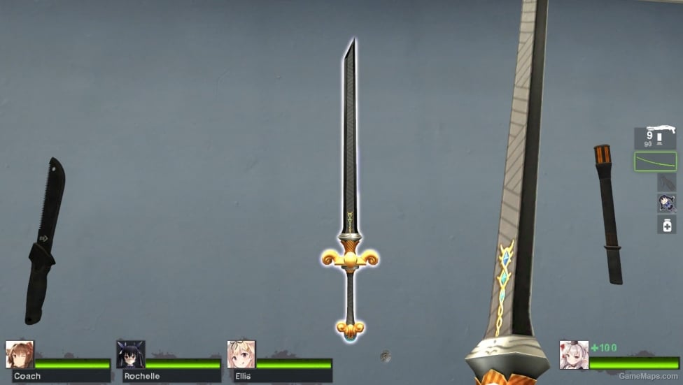 Noire's Rapier for Katana