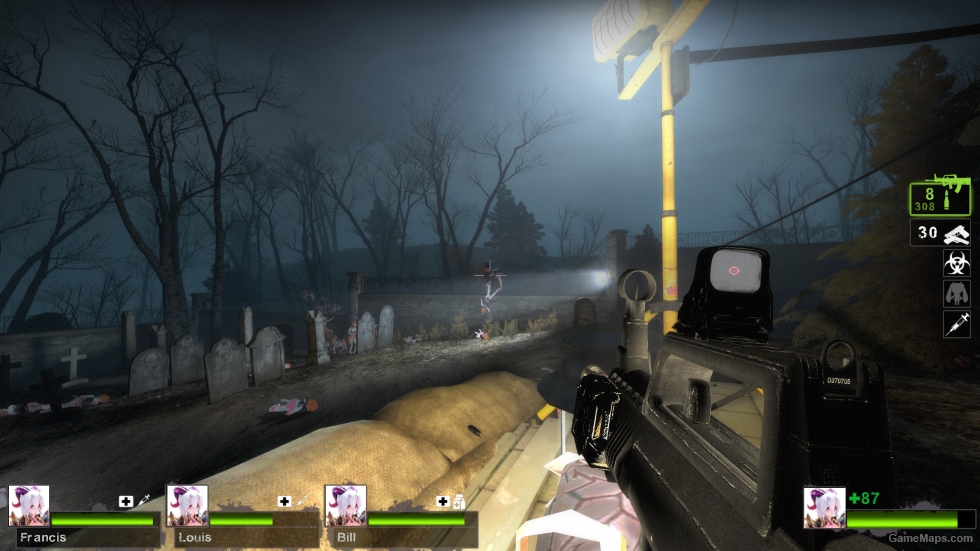 Norinco QBZ-95 Assault Rifle v1.1 (M16A2) (Mod) for Left 4