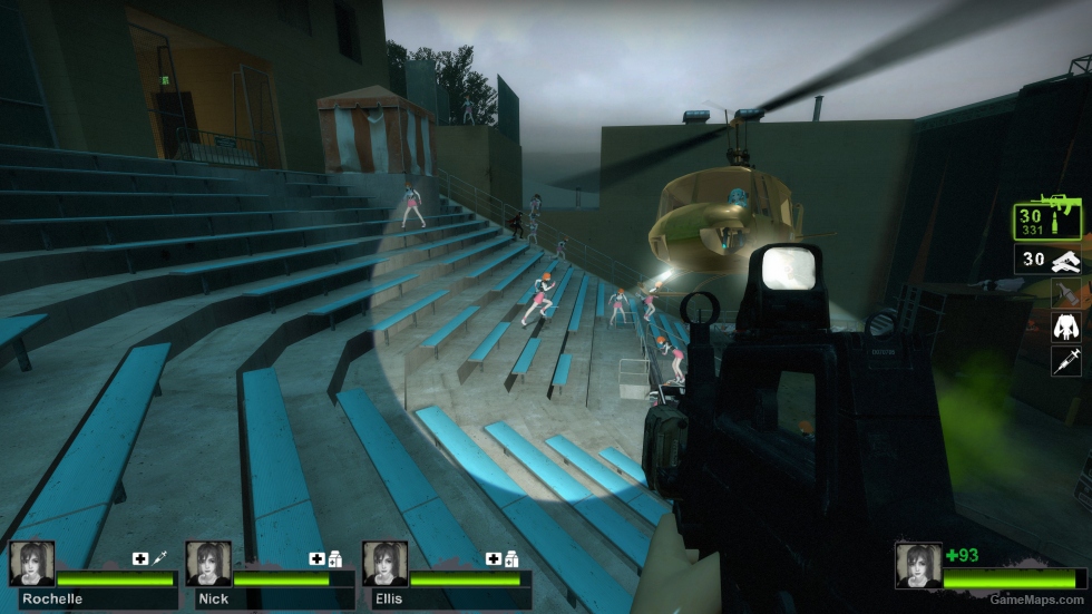 Norinco QBZ-95 Assault Rifle v1.1 (M16A2) (Mod) for Left 4