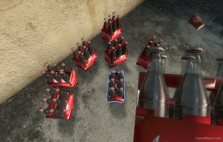 Nuka Cola for cola bottles