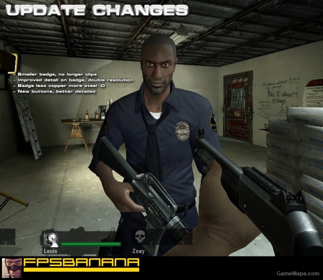 Officer Louis V2 (l4d1 version)
