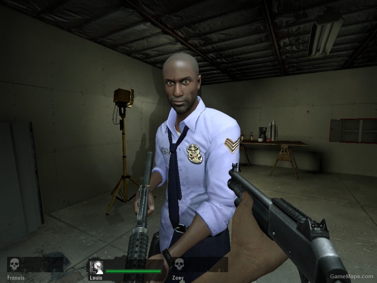 Officer louis without back logo