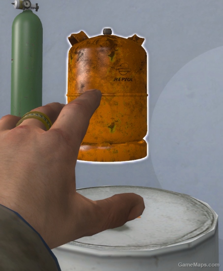 Old Repsol Butane Can