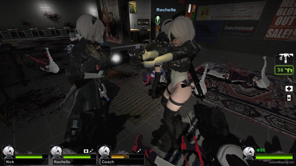 Only 2B RNG SkirtSkirtless Zoey (request)
