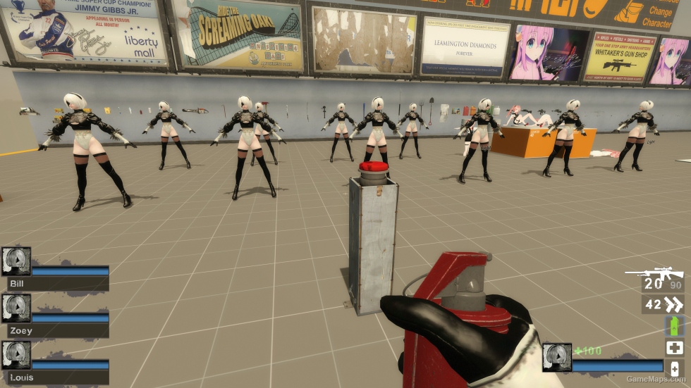 Only 2B unofficial ver Skirtless Zoey (request)