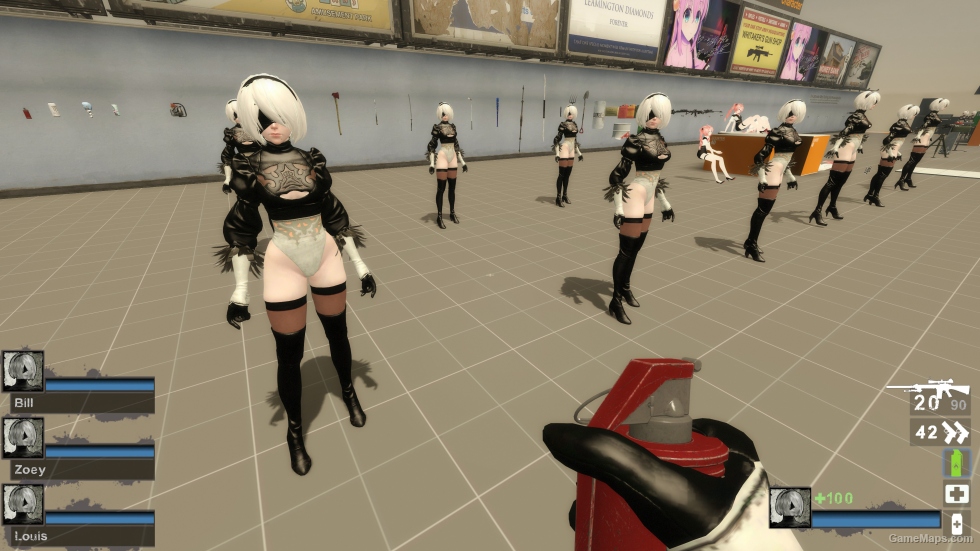 Only 2B unofficial ver Skirtless Zoey (request)