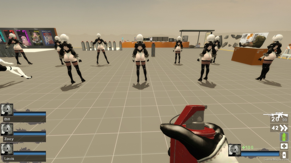 Only 2B unofficial ver Skirtless Zoey (request)