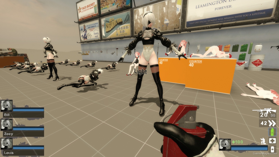 Only 2B unofficial ver Skirtless Zoey (request)
