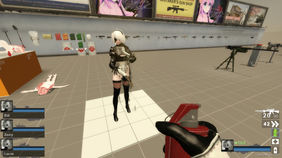 Only 2B unofficial ver Skirtless Zoey (request)