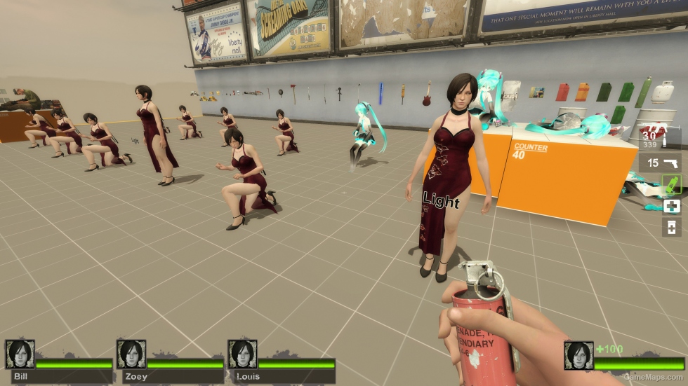 Only Ada Wong RE4 LD LE Zoey (request)