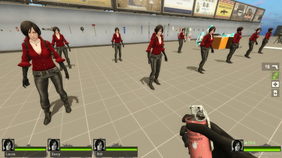 Only Ada Wong RE6 Zoey (request)