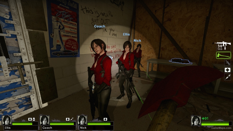 Only Ada Wong RE6 Zoey (request)