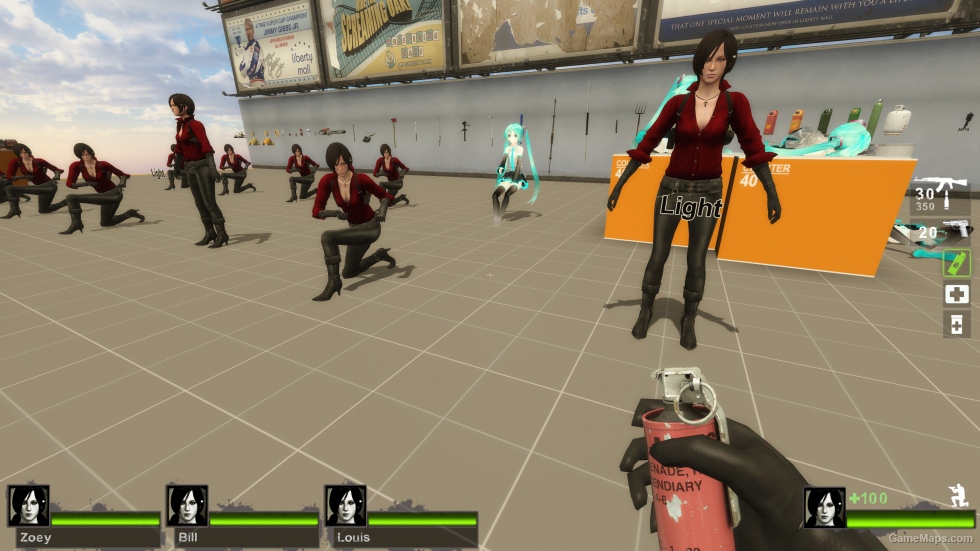 Only Ada Wong Zoey (request)