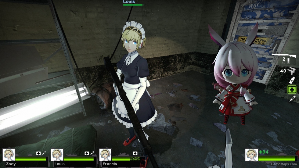 Only Aigis Maid Outfit Persona 3 Zoey (request)