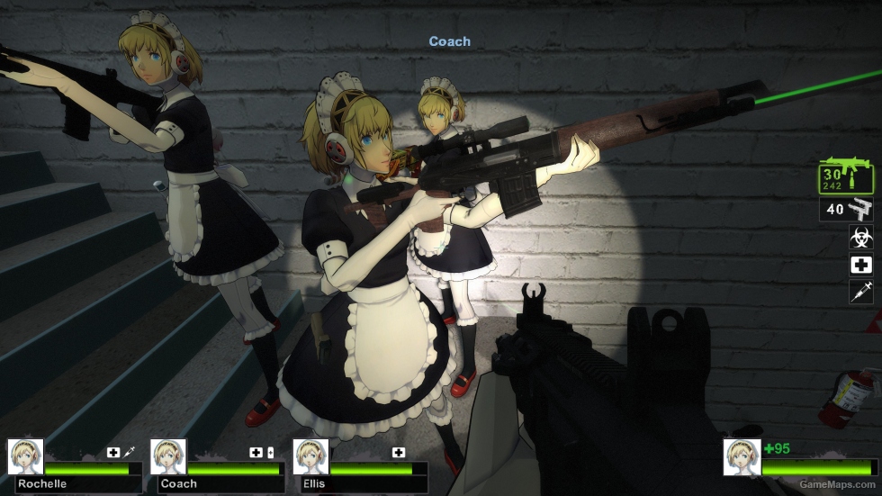 Only Aigis Maid Outfit Persona 3 Zoey (request)