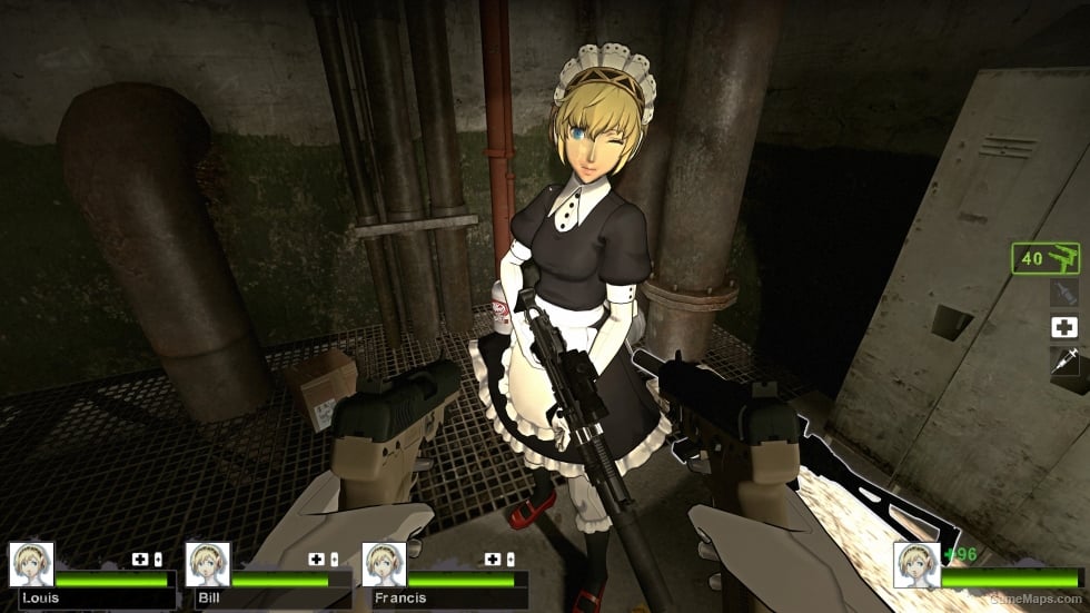 Only Aigis Maid Outfit Persona 3 Zoey (request)