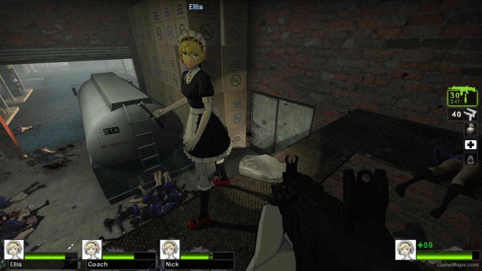 Only Aigis Maid Outfit Persona 3 Zoey (request)