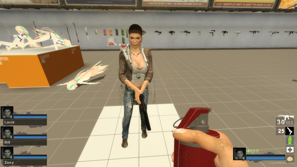 Only Alyx Vance Zoey (request)