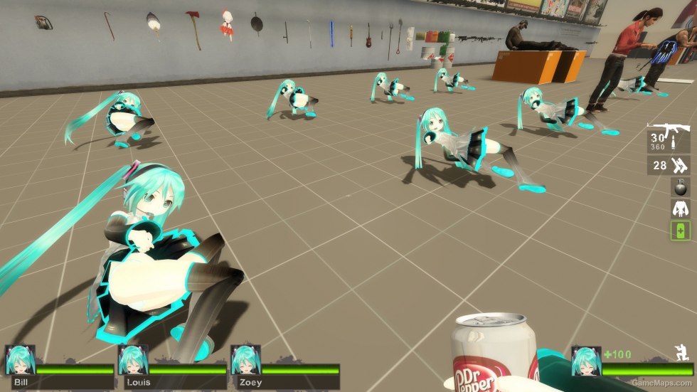 Only Appearance Miku Default Zoey (request)