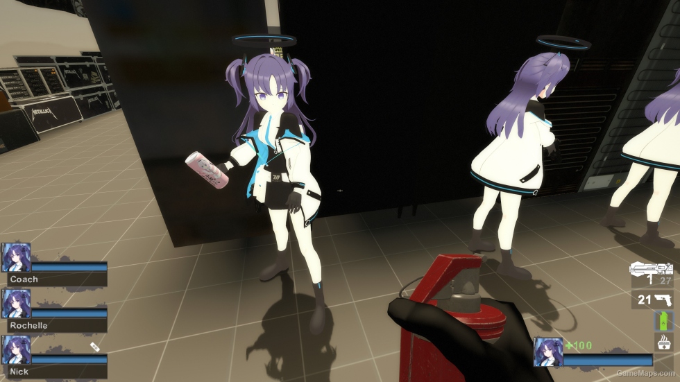 Only BA Hayase Yuuka Zoey (request) (Mod) for Left 4 Dead 2 - GameMaps.com