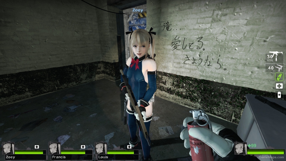 Only Battlesuit Marie Rose Blue Zoey