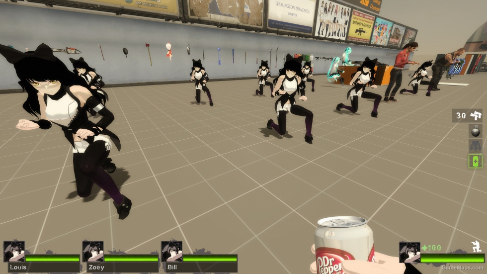 Only Blake Belladonna Zoey (request)