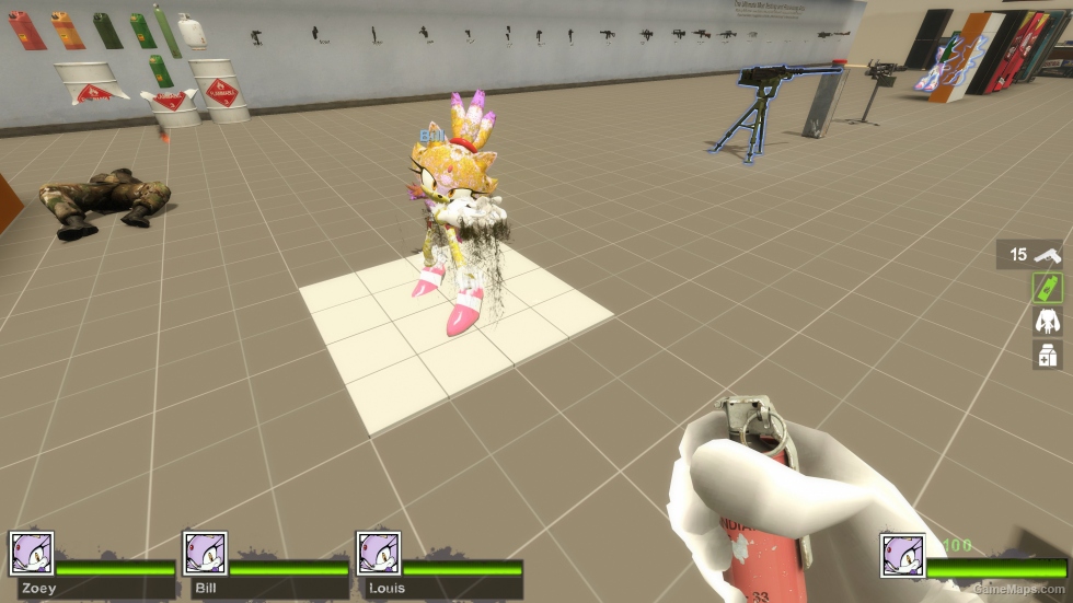 Only Blaze the Cat Zoey (request)