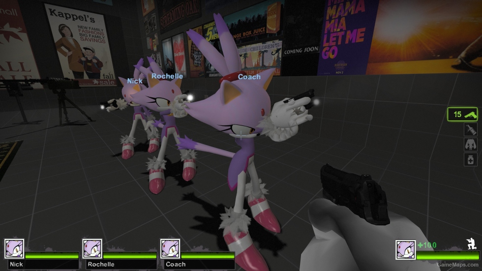 Only Blaze the Cat Zoey (request)