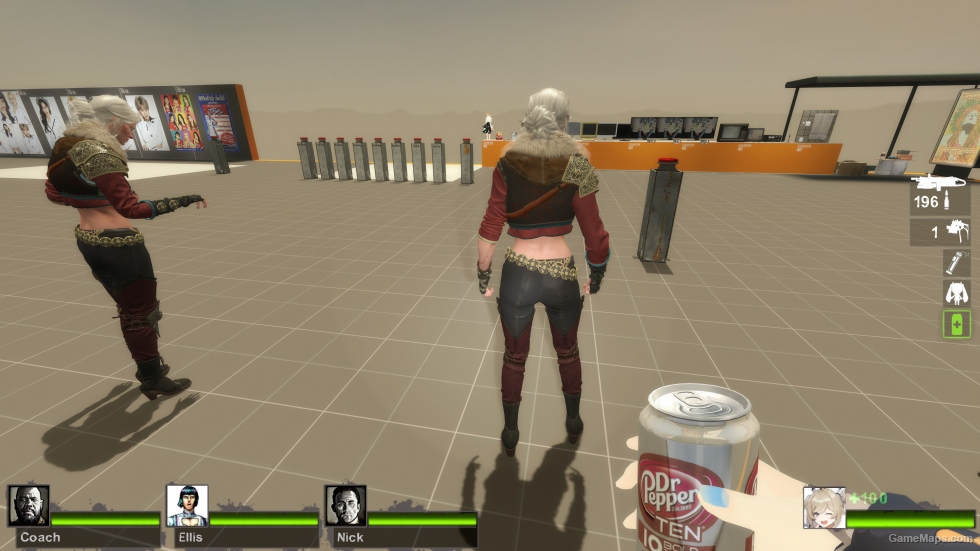 Only Ciri the DLC look Zoey (request)