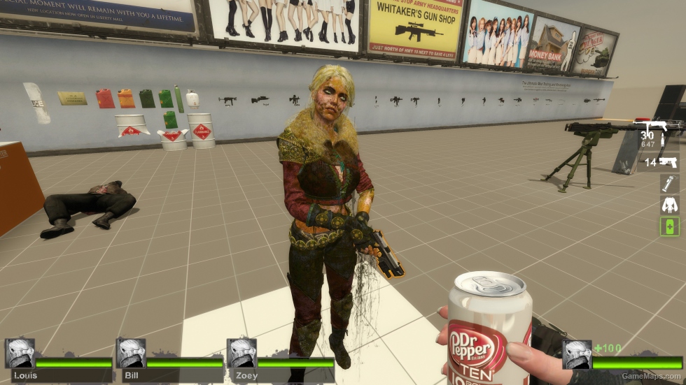 Only Ciri the DLC look Zoey (request)