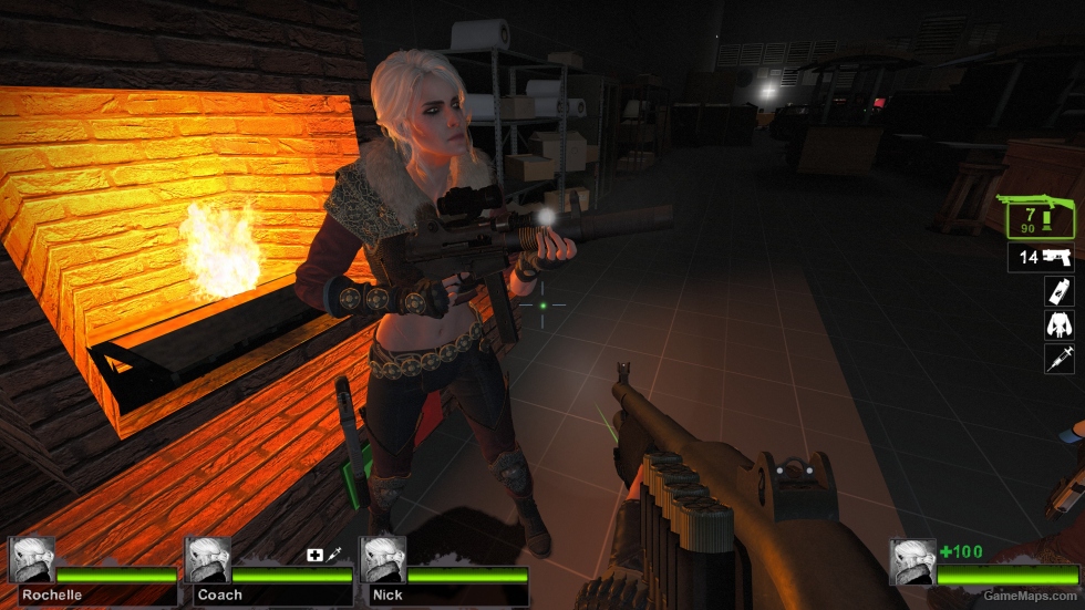 Only Ciri the DLC look Zoey (request)