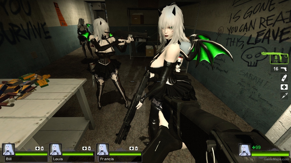Only Claire Black Kat Zoey (request)