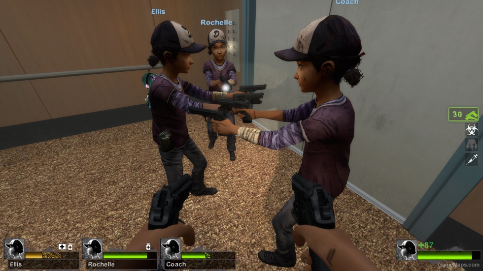 Only Clementine TWD Zoey (request)