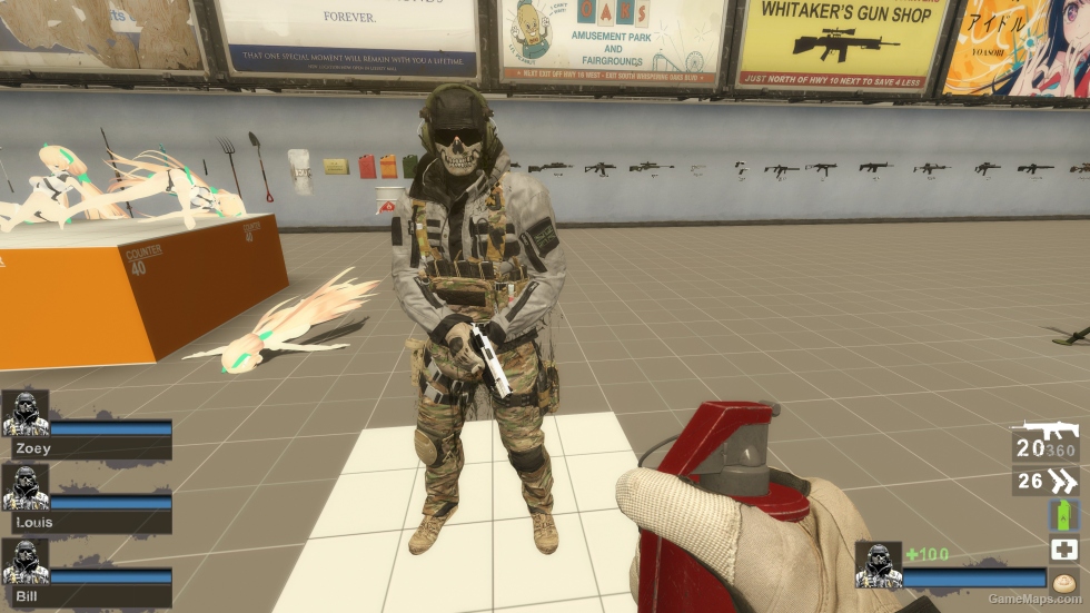 Only COD MWII Ghost MW2 (request)