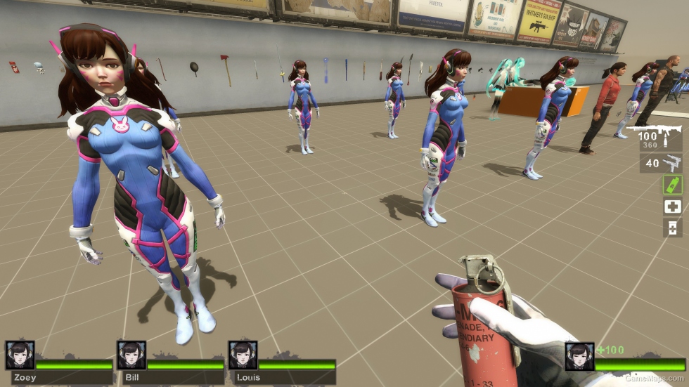 Only D.Va Classic Zoey (request)