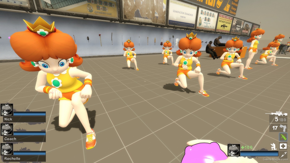 Only Daisy mario tennis ace (request)