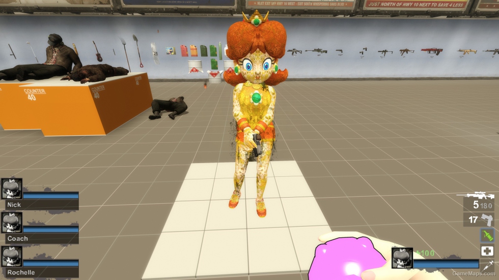Only Daisy mario tennis ace (request)