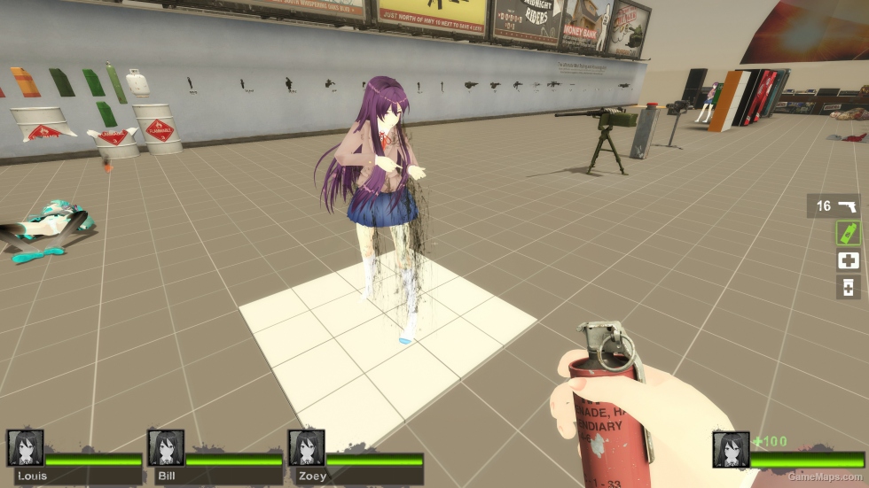 Only DDLC Yuri Zoey (request)