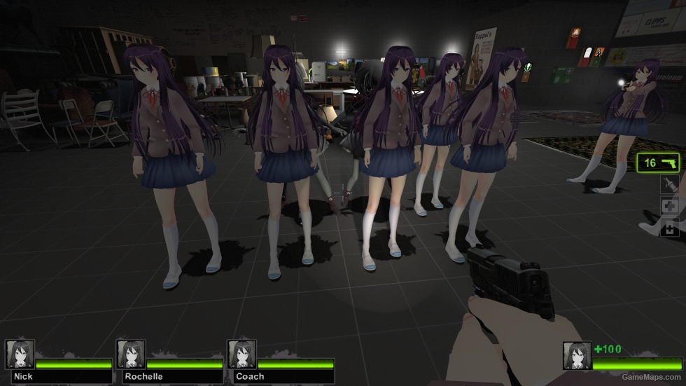 Only DDLC Yuri Zoey (request)
