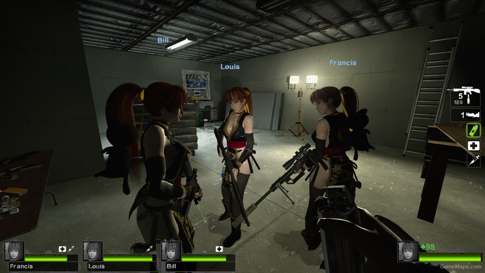 Only DoA5 Kasumi Black and Gold Zoey