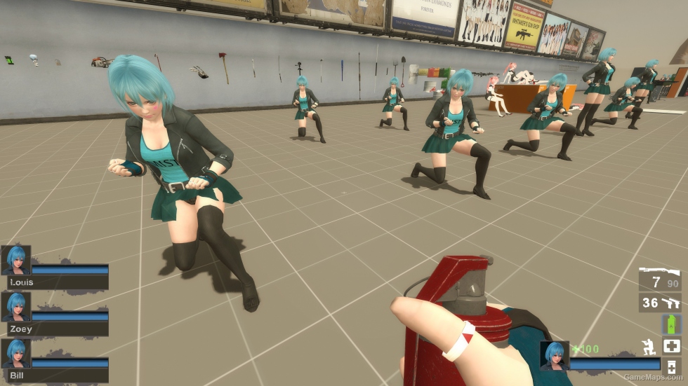 Only DOA6 Nico CC Zoey (request)