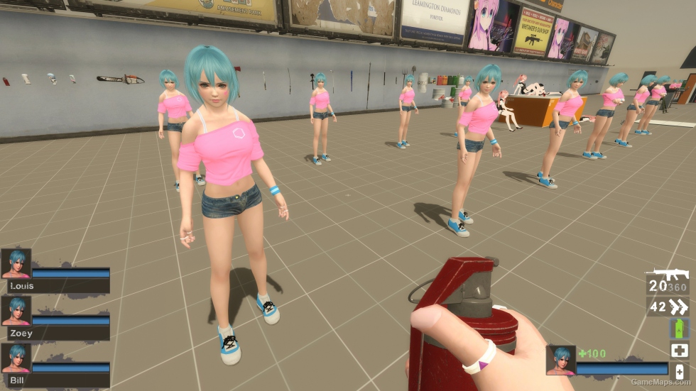 Only DOA6 Nico TW Zoey (request)