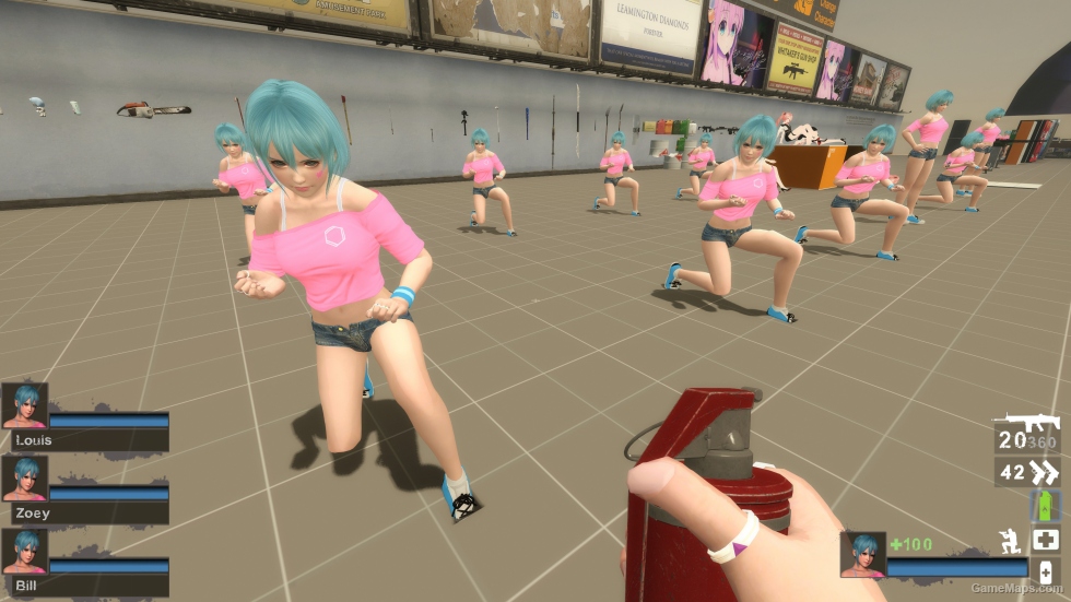 Only DOA6 Nico TW Zoey (request)