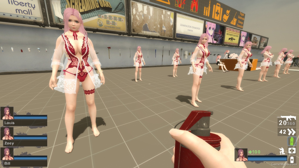 Only DOAXVV Elise Rotwein Zoey (Mod) for Left 4 Dead 2 - GameMaps.com