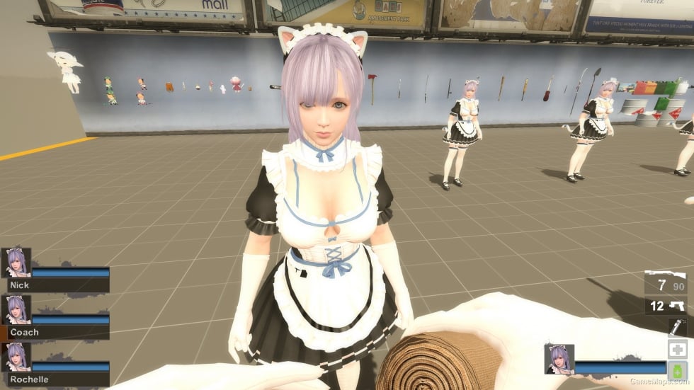 Only DOAXVV Fiona Whimsical Nyan Maid nht (request)
