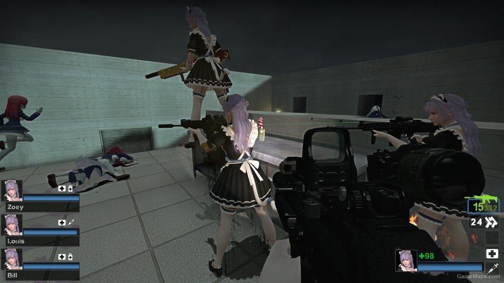 Only DOAXVV Fiona Whimsical Nyan Maid nht (request)
