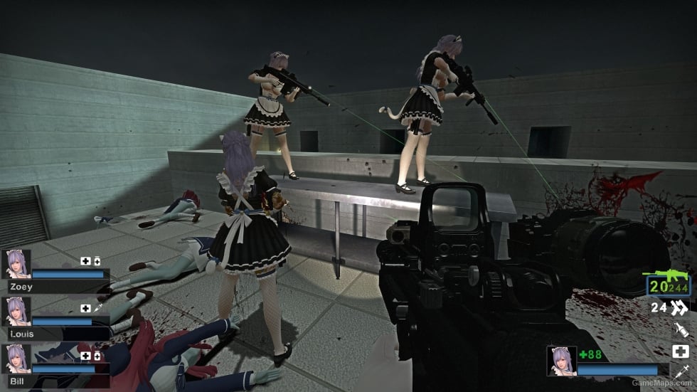 Only DOAXVV Fiona Whimsical Nyan Maid nht (request)