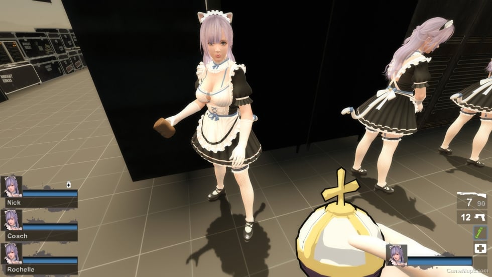 Only DOAXVV Fiona Whimsical Nyan Maid nht (request)